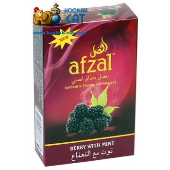 Табак для кальяна Afzal Berry Mint (Афзал Ягоды с мятой) 50г - фото 1 Табак для кальяна Afzal Berry Mint (Афзал Ягоды с мятой) 50г - фото 1